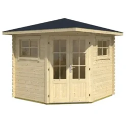 Alpholz Holz-Gartenhaus Spitzdach Unbehandelt 230 Cm X 224 Cm -Vitavia Verkäufe 003400 Sunny B nat w.jpg 6