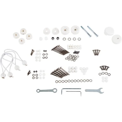 Montage-Set Für Hollywoodschaukel Longview Weiß 1 Montage-Set Für Hollywoodschaukel Longview Weiß