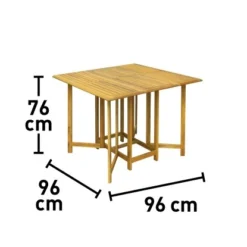 Balkonset Managua FSC® Teakoptik 5-teilig -Vitavia Verkäufe 048126609062 VM02 061020 L