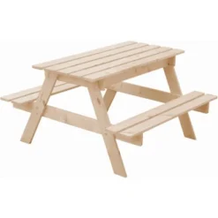 Timbela Kindersitzgarnitur Holz M010-1 Mit Staufach -Vitavia Verkäufe 060827950792 11023400 S 03