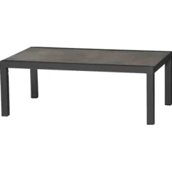 Siena Garden Lounge-Tisch 120 Cm X 69 Cm X 48 Cm Belia Anthrazit
