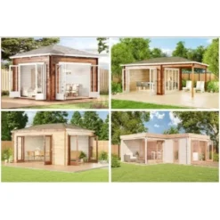 Alpholz Holz-Gartenhaus Spitzdach Druckimprägniert 350 Cm X 336 Cm -Vitavia Verkäufe 0x668px Sunbeam serie x4 7