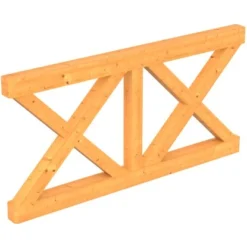 Skan Holz Andreaskreuz Brüstung Douglasie Für Pfostenabstand 170 Cm