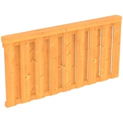 Skan Holz Deckelschalung Brüstung Douglasie Für Pfostenabstand 170 Cm