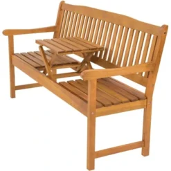 Indoba® Gartenbank 3-Sitzer Mit Klapptisch Sun Flair FSC® -Vitavia Verkäufe 105212 11001300 5