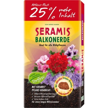Seramis Balkonerde Torffrei 50 L 1 Seramis Balkonerde Torffrei 50 L