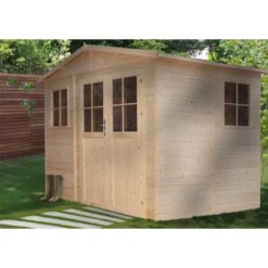 Timbela Gartenhaus Holz M334F+M334G 6 M² Mit Fenstern Und Boden -Vitavia Verkäufe 11023400 M334FM334G AB 06