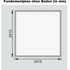 Karibu Holz-Gartenhaus Sitten Natur Pultdach Unbehandelt 242 Cm X 242 Cm -Vitavia Verkäufe 114857 4369 08