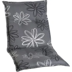 Niederlehner-Auflage Norderney Grau Mit Blume