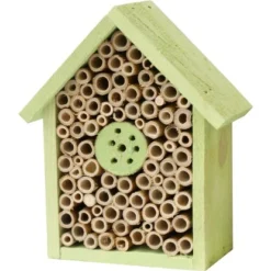 Insektenhotel Grün 19 Cm X 9 Cm X 22 Cm