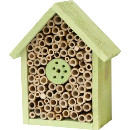 Insektenhotel Grün 19 Cm X 9 Cm X 22 Cm 1 Insektenhotel Grün 19 Cm X 9 Cm X 22 Cm