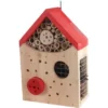 Insektenhotel Natur/Rot 18 Cm X 10 Cm X 29 Cm