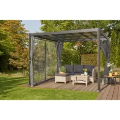 Siena Garden Moskitonetz Florenz Für Pavillon Grau 300 Cm X 216 Cm -Vitavia Verkäufe 1240639 1346 J22417 8