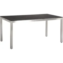 Tisch Marbella 160 Cm X 90 Cm Edelstahl/Ardesia