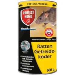 Rodicum Ratten Getreideköder 600 G