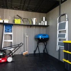 Lifetime Kunststoff-Gerätehaus Merkur Dunkelgrau 5,4 M² 29 Lifetime Kunststoff-Gerätehaus Merkur Dunkelgrau 5,4 M² -Vitavia Verkäufe 151354 1741 14