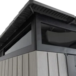 Lifetime Kunststoff-Gerätehaus Merkur Dunkelgrau 5,4 M² 22 Lifetime Kunststoff-Gerätehaus Merkur Dunkelgrau 5,4 M² -Vitavia Verkäufe 151354 1741 4