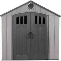 Lifetime Kunststoff-Gerätehaus Jupiter Grau 6,9 M² -Vitavia Verkäufe 151381 1741 17
