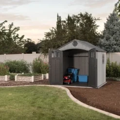 Lifetime Kunststoff-Gerätehaus Mars Grau 5,5 M² -Vitavia Verkäufe 151382 1741 10