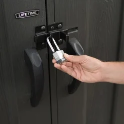 Lifetime Kunststoff-Gerätehaus Mars Grau 5,5 M² -Vitavia Verkäufe 151382 1741 16