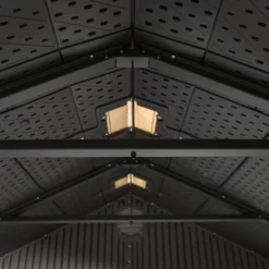 Lifetime Kunststoff-Gerätehaus Mars Grau 5,5 M² -Vitavia Verkäufe 151382 1741 17