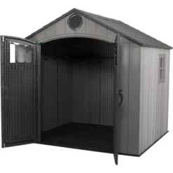 Lifetime Kunststoff-Gerätehaus Mars Grau 5,5 M² -Vitavia Verkäufe 151382 1741 2