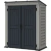 Duramax Kunststoff-Gerätehaus YardMate Pent Grau 1,6 M²