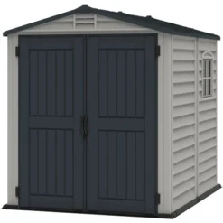 Duramax Kunststoff-Gerätehaus StoreMate Plus Grau 3,6 M² -Vitavia Verkäufe 161102 03