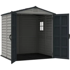 Duramax Kunststoff-Gerätehaus StoreMate Plus Grau 3,6 M² -Vitavia Verkäufe 161102 05