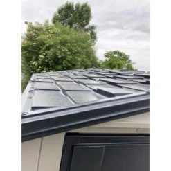 Duramax Kunststoff-Gerätehaus StoreMate Plus Grau 3,6 M² -Vitavia Verkäufe 161102 19