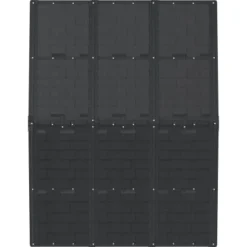 Duramax Kunststoff-Gerätehaus WoodBridge Plus II Anthrazit 7,6 M² -Vitavia Verkäufe 161116 08