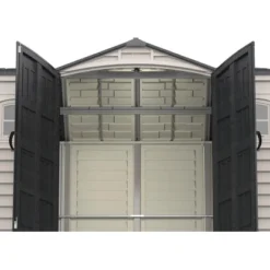 Duramax Kunststoff-Gerätehaus Apex Pro Grau 327 Cm X 247 Cm -Vitavia Verkäufe 161128 11