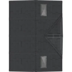 Duramax Kunststoff-Gerätehaus Apex Pro Grau 327 Cm X 247 Cm -Vitavia Verkäufe 161128 12