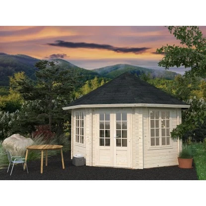 Palmako Holz-Pavillon Hanna 421 Cm X 222 Cm 2 Palmako Holz-Pavillon Hanna 421 Cm X 222 Cm – Bild 2