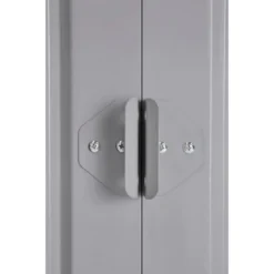 Globel Industries Metall-Gerätehaus 8x8 Silber Metallic B X T: 234 Cm X 237 Cm -Vitavia Verkäufe 1741 gi00403 metallgerae 3