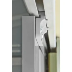 Globel Industries Metall-Gerätehaus 8x8 Silber Metallic B X T: 234 Cm X 237 Cm -Vitavia Verkäufe 1741 gi00403 metallgerae 6