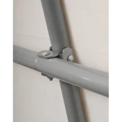 ShelterLogic Foliengerätehaus 9 M² Grau 300 Cm X 300 Cm -Vitavia Verkäufe 1741 sl70458 geraetehaus 6