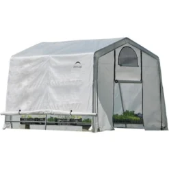 ShelterLogic Foliengewächshaus 9 M² 300 Cm X 300 Cm