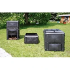 KHW Komposter Bio-Quick Aufbauset Anthrazit 230 L Ohne Deckel -Vitavia Verkäufe 1866391 picture 3