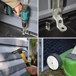 Palram - Canopia Gerätehaus Skylight 1.9 X 3.8 Anthrazit -Vitavia Verkäufe 1932268 4695 3