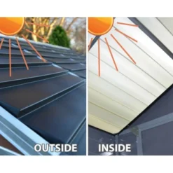 Palram - Canopia Gerätehaus Skylight 1.9 X 3.8 Anthrazit -Vitavia Verkäufe 1932268 4695 4