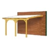Skan Holz Terrassenüberdachung Rimini 434 Cm X 250 Cm