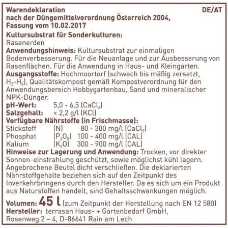 OBI Rasenerde 1 X 45 L 2 OBI Rasenerde 1 X 45 L – Bild 2