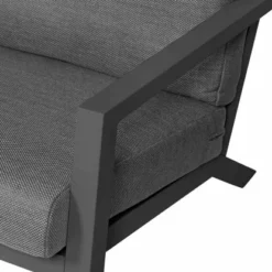 Siena Garden Lounge-Sofa 3-Sitzer Belia Anthrazit Inkl. Kissen -Vitavia Verkäufe 1 4540 c31015 belia loun 2