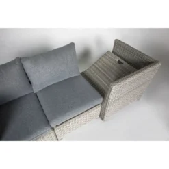 Lounge-Eckteil Links Springside Polyrattan Naturgrau 10 Lounge-Eckteil Links Springside Polyrattan Naturgrau -Vitavia Verkäufe 209199 mps9 1