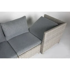 Lounge-Eckteil Links Springside Polyrattan Naturgrau 11 Lounge-Eckteil Links Springside Polyrattan Naturgrau -Vitavia Verkäufe 209199 mps9 2
