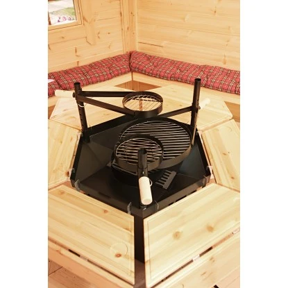 Wolff Finnhaus Grillkota De Luxe 9 Mit Anbau B X T: 426 Cm X 574 Cm 12 Wolff Finnhaus Grillkota De Luxe 9 Mit Anbau B X T: 426 Cm X 574 Cm – Bild 12