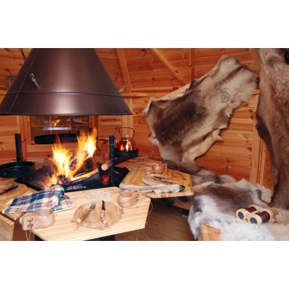 Wolff Finnhaus Grillkota De Luxe 9 Mit Anbau B X T: 426 Cm X 574 Cm 16 Wolff Finnhaus Grillkota De Luxe 9 Mit Anbau B X T: 426 Cm X 574 Cm – Bild 16