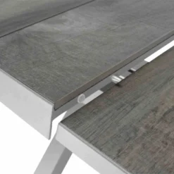 Siena Garden Sincro Ausziehtisch 200-260 Cm X 100 Cm X 77 Cm Weiß-Grau -Vitavia Verkäufe 224782 1346 CU 2