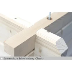 Skan Holz Holz-Gartenhaus Faro 1 Natur 300 Cm X 200 Cm -Vitavia Verkäufe 22 gartenhaus bild4 602100